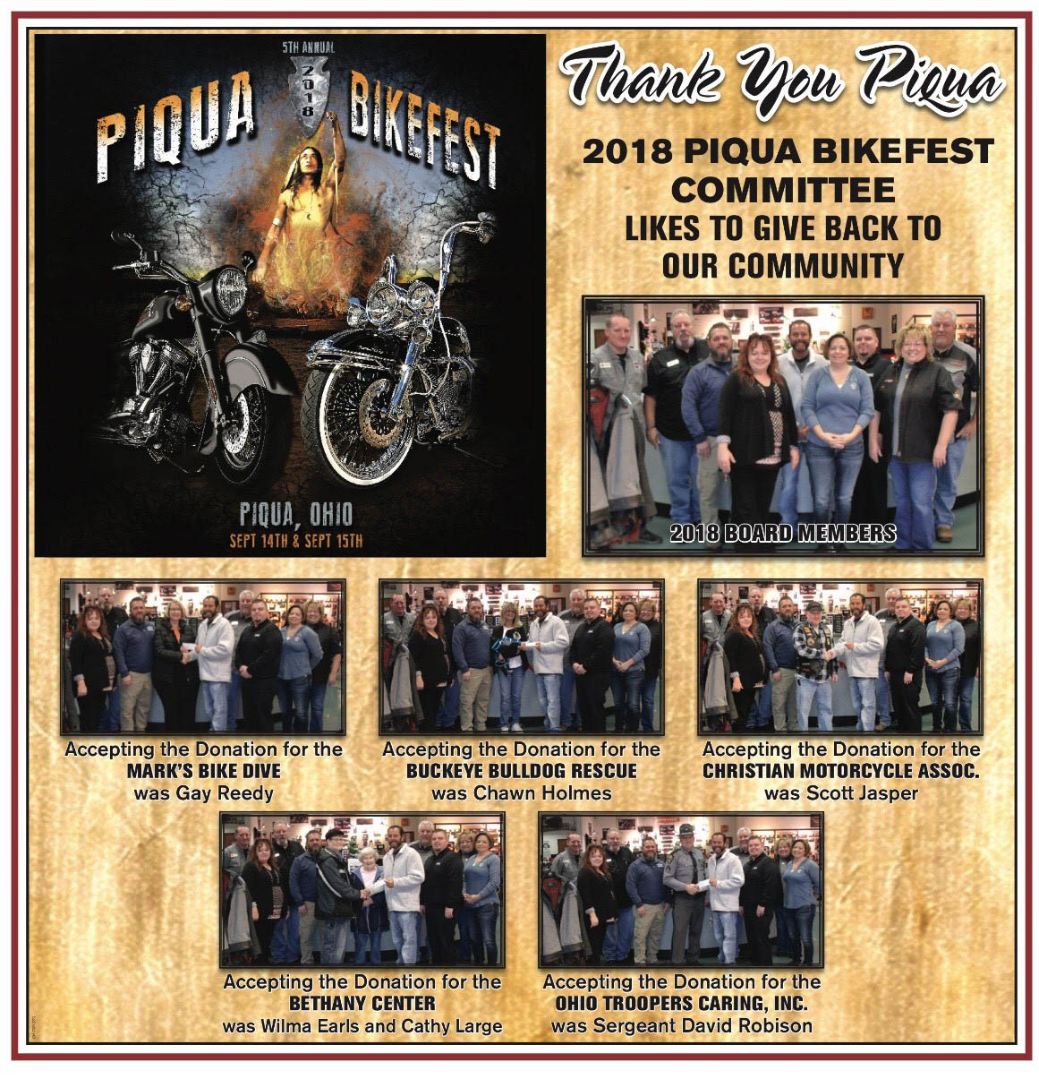 Community | Piqua Harley-Davidson® Ohio